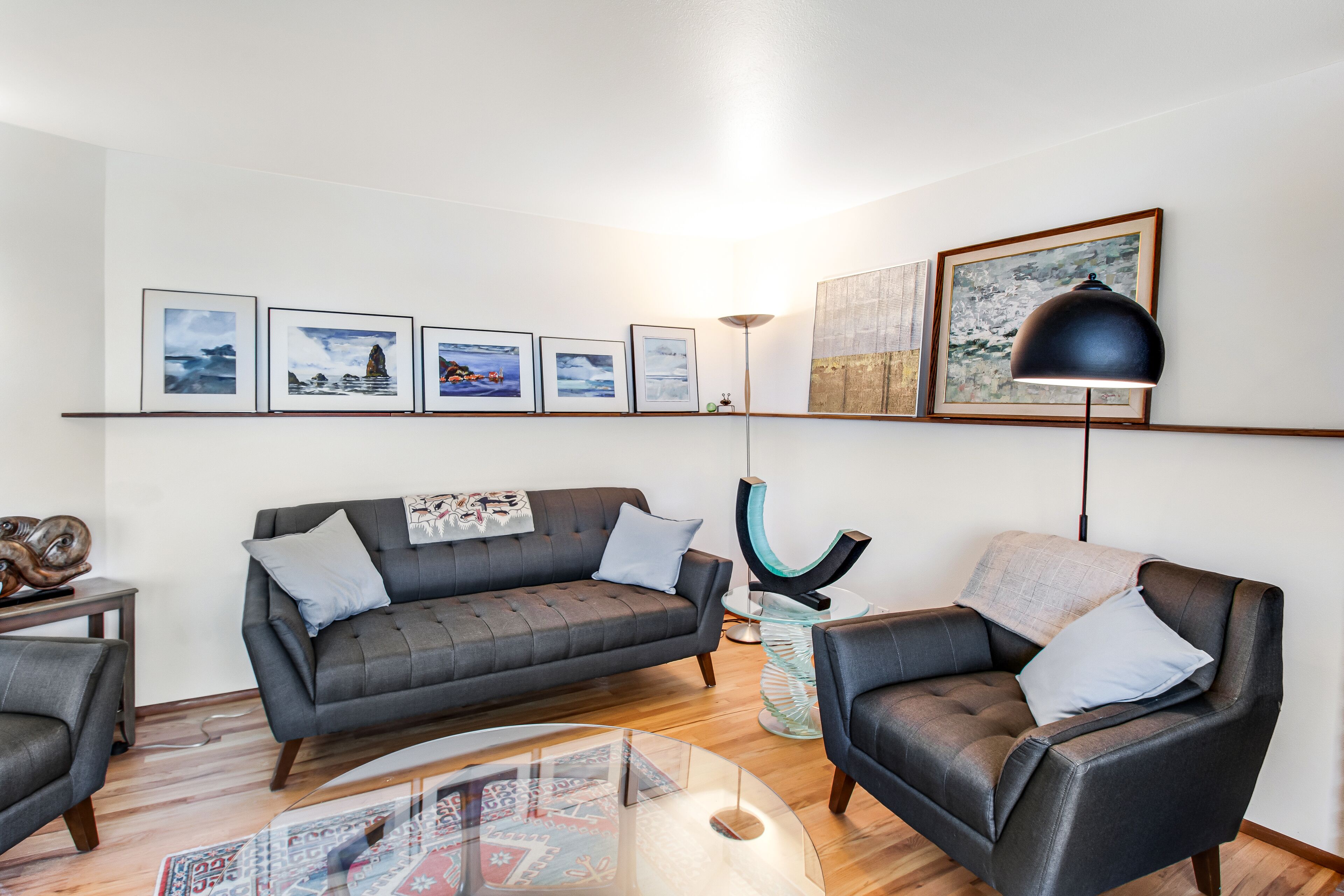 Waterfront home with deck, WiFi, & views of the sound