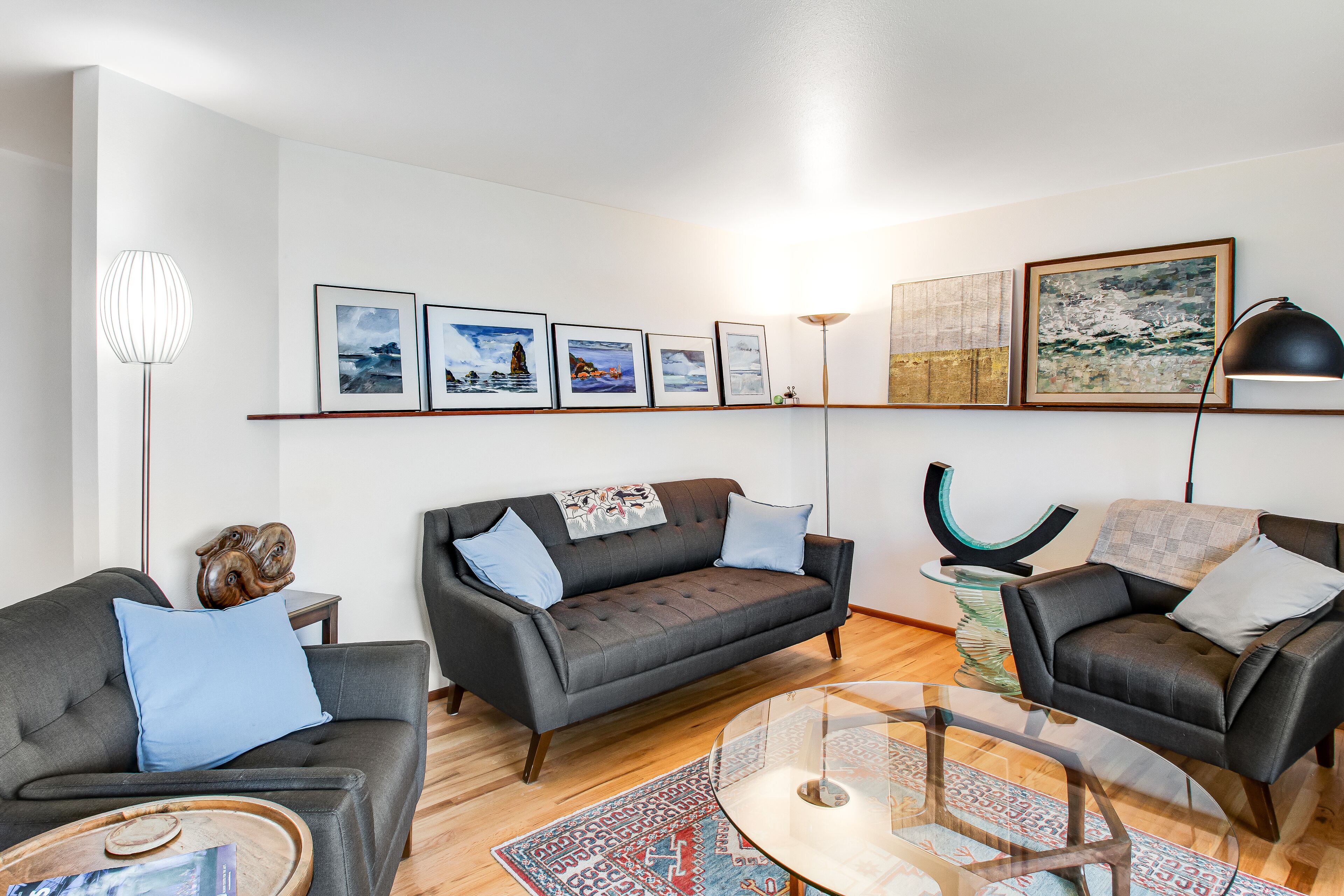 Waterfront home with deck, WiFi, & views of the sound