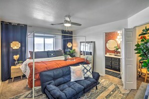 3 chambres, accès à Internet, literie fournie