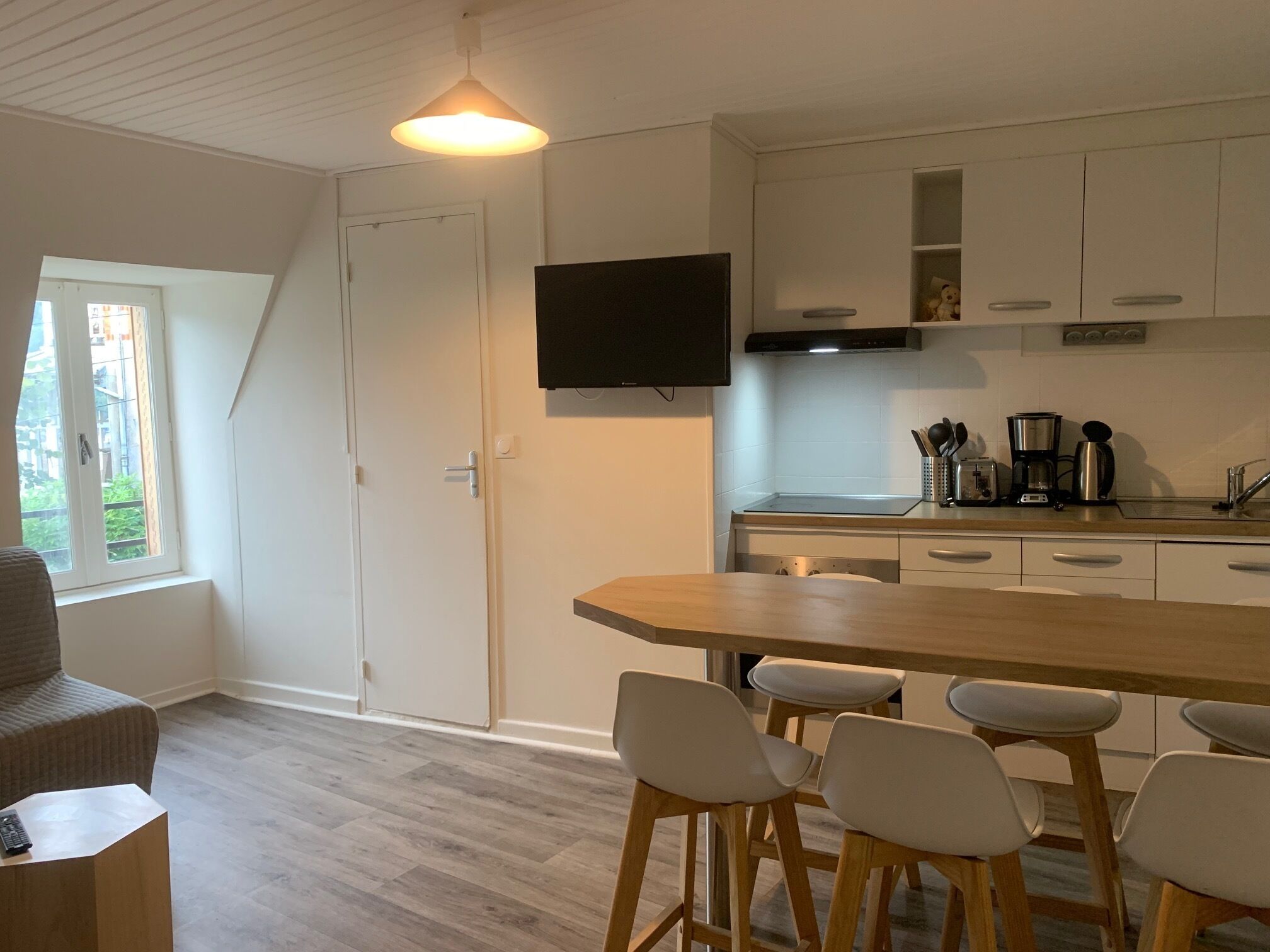 Duplex 6 people, 2 bedrooms, wifi near the center