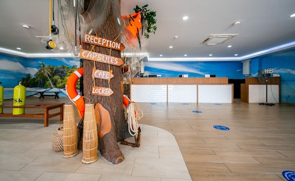 Reception - JPOD Capsule Hotel (Kota Kinabalu)