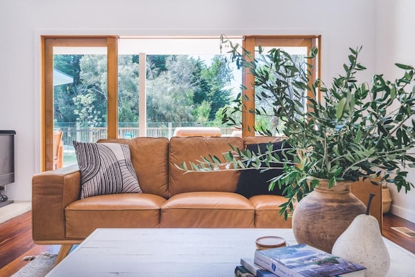 Tv, eldstad och dvd-spelare