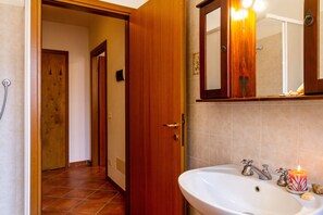 Shower, towels - Agriturismo "Bilo Camelia" with Pool, Wi-Fi & Garden (Grosseto)