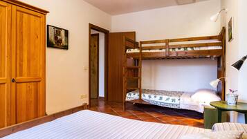 1 camera, Wi-Fi gratuito, lenzuola