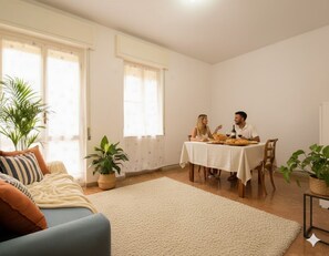 Apartment | Wohnbereich | 28-Zoll-Flachbildfernseher mit Digitalempfang, Fernseher