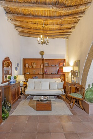 Älytelevisio, kirjoja, tietokoneen näyttö