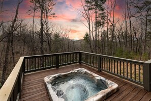 Bain à remous extérieur