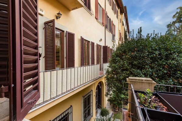 Deluxe-Apartment | Terrasse/Patio