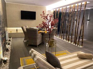 双人护理室、桑拿、湿蒸房、土耳其浴、身体护理、深层组织按摩