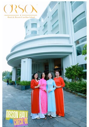 Façade de l’hébergement