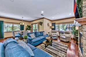 Télévision, cheminée, jeux vidéo, écrans d'ordinateur