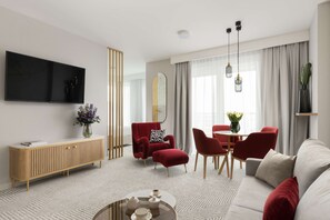 Family Room, 1 King Bed with Sofa bed, Balcony | In-room safe, laptop workspace, soundproofing, iron/ironing board - Royal Tulip Warsaw Centre (Warsaw)