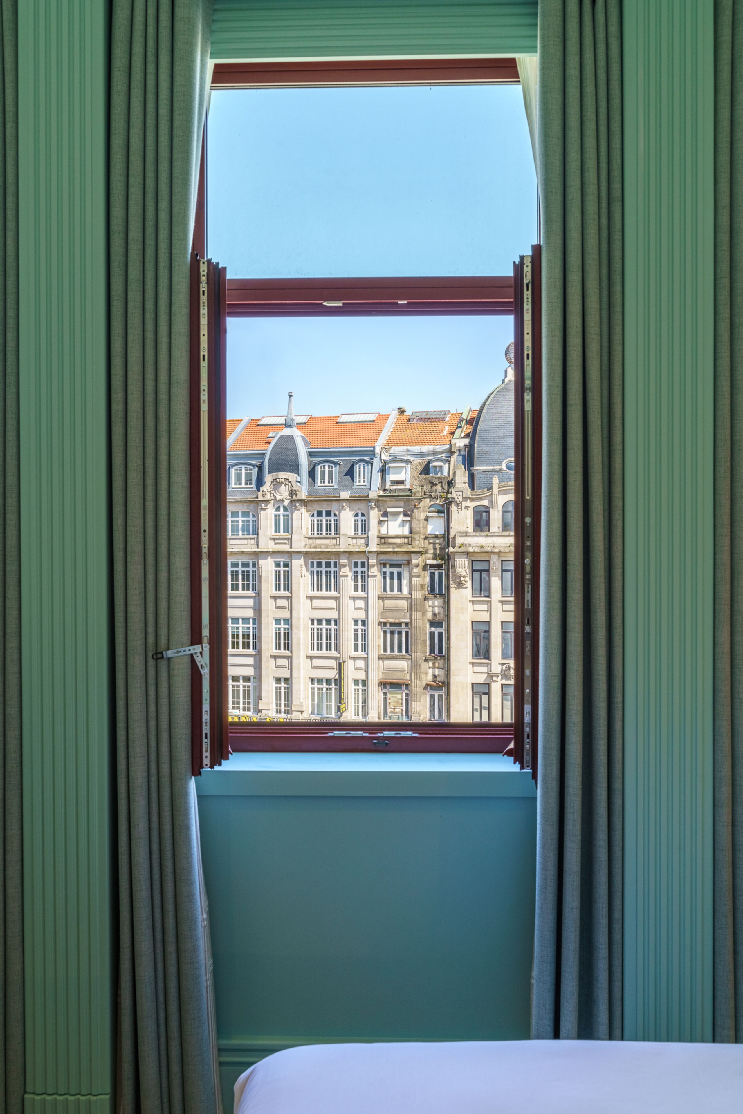 double room with aliados view | view from room