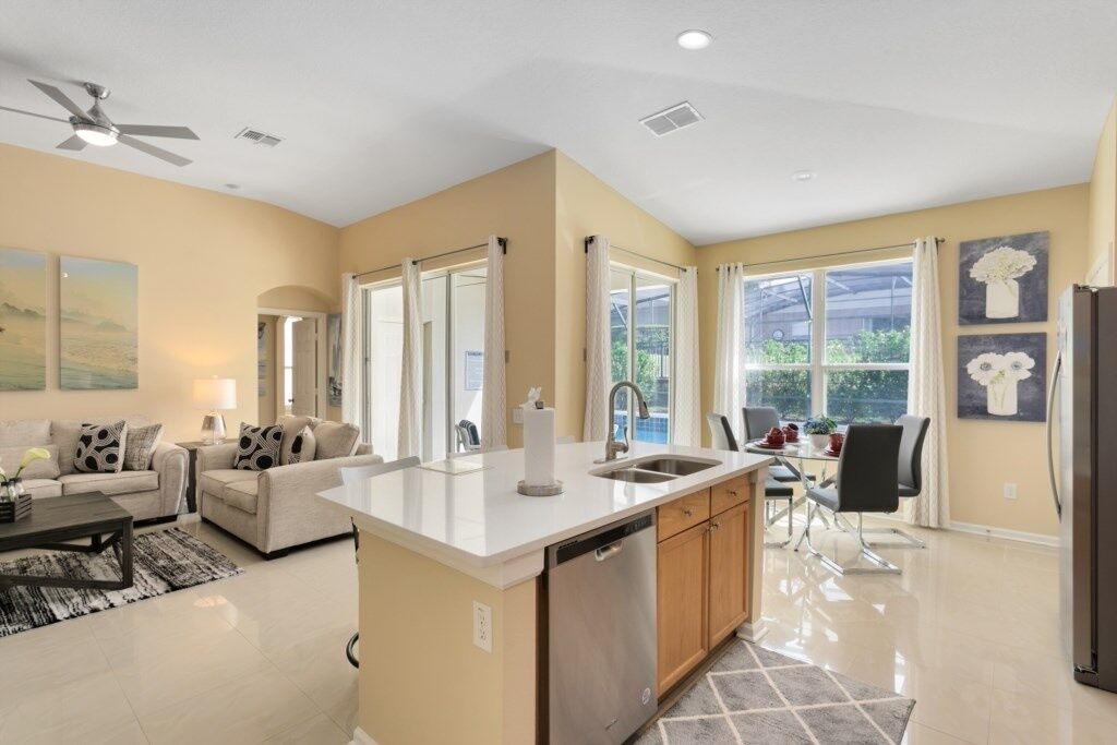 Villa, 4 Bedrooms | Private kitchen | Fridge, microwave, dishwasher, coffee/tea maker