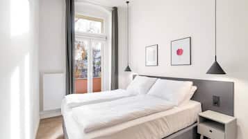 4 bedrooms, in-room safe, iron/ironing board, travel crib