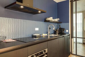 Căn hộ, 1 phòng ngủ, không hút thuốc, bếp | Bếp riêng | Tủ lạnh, lò vi sóng, lò nướng, bếp nấu 