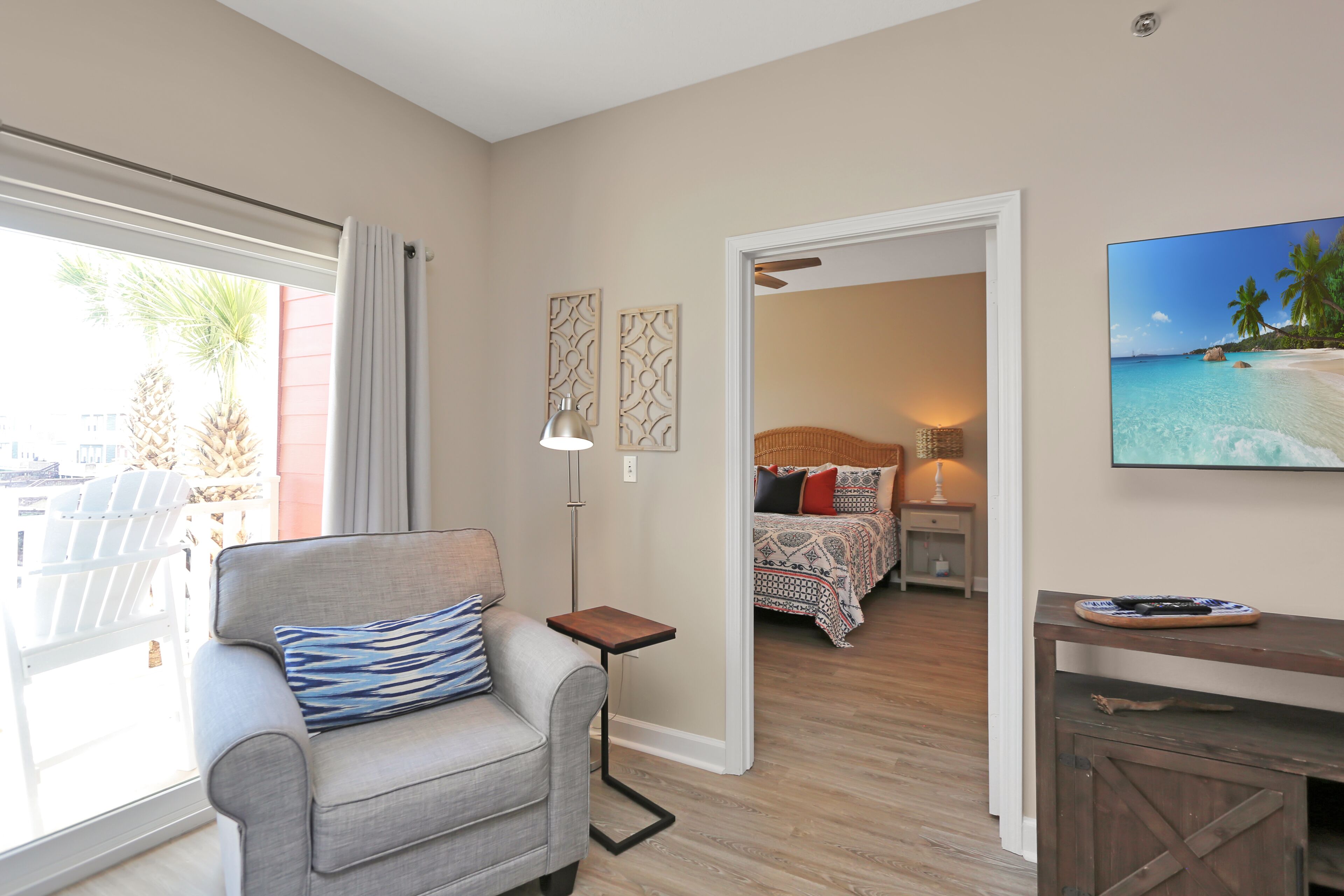 3BR Condo on Canal, Walk from Beach with Community Pool ~ Waterside 203