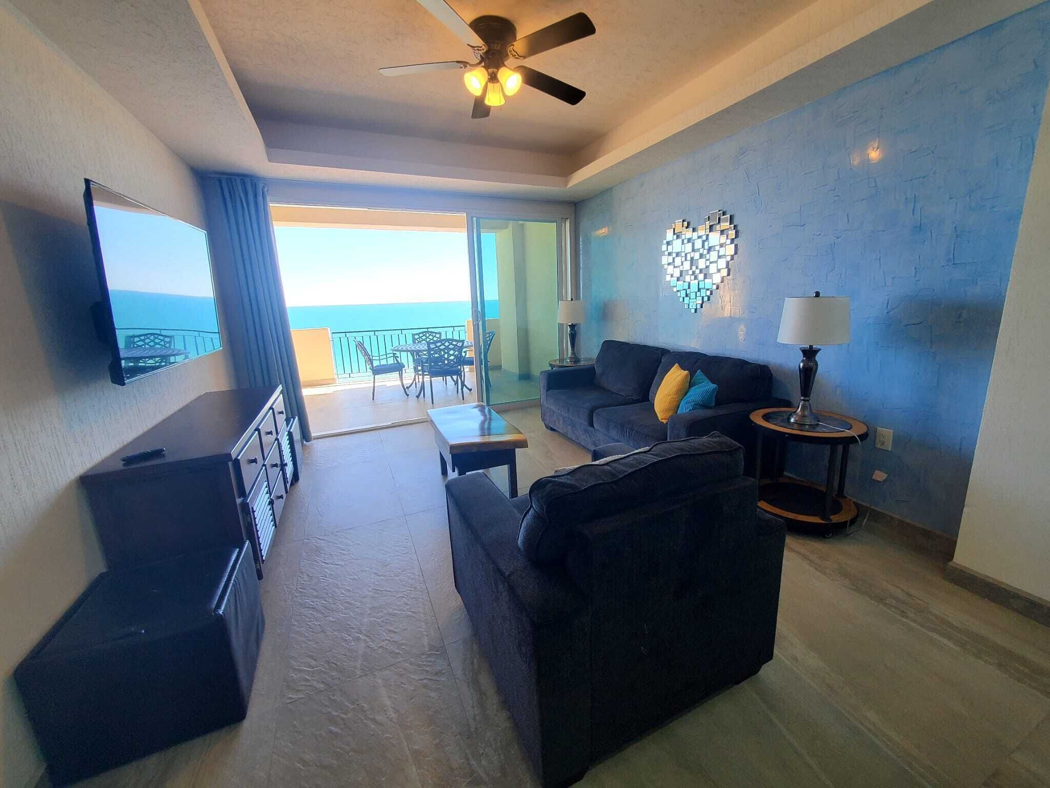 Beautiful Oceanfront Condo with Furnished Balcony and Ocean Views