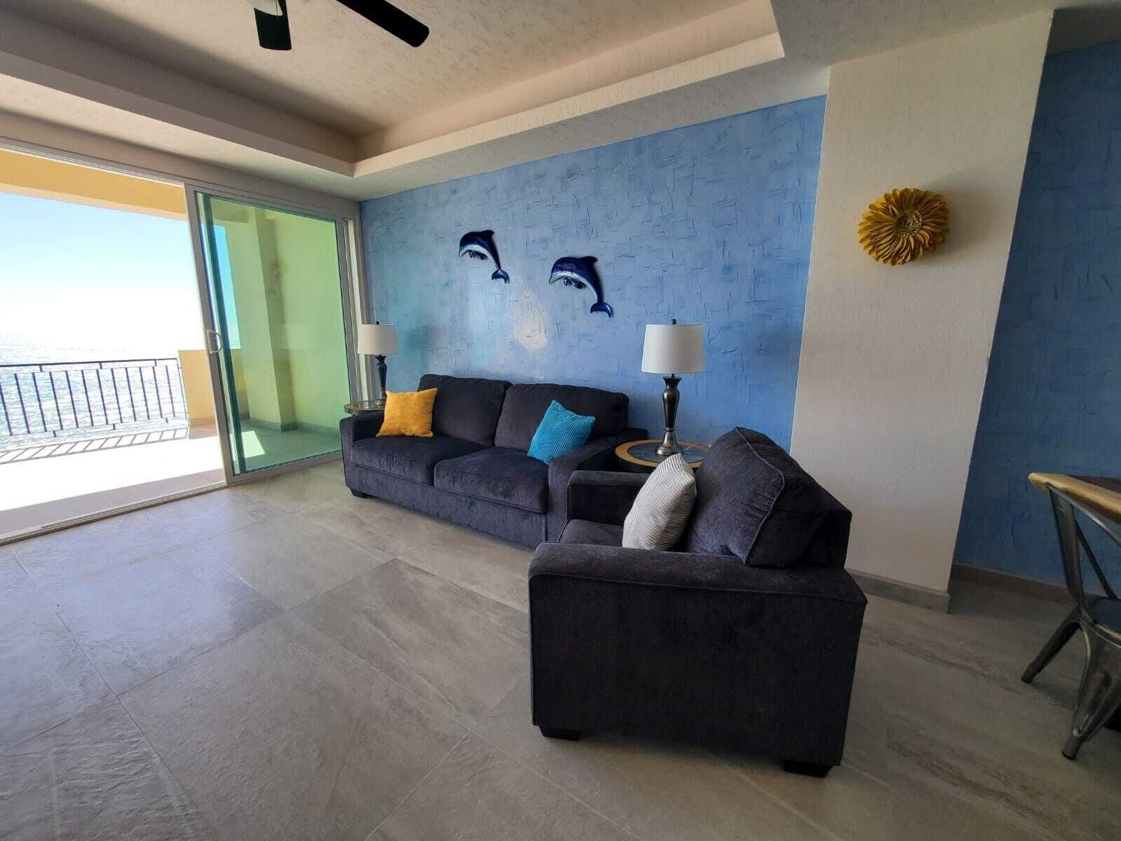 Beautiful Oceanfront Condo with Furnished Balcony and Ocean Views