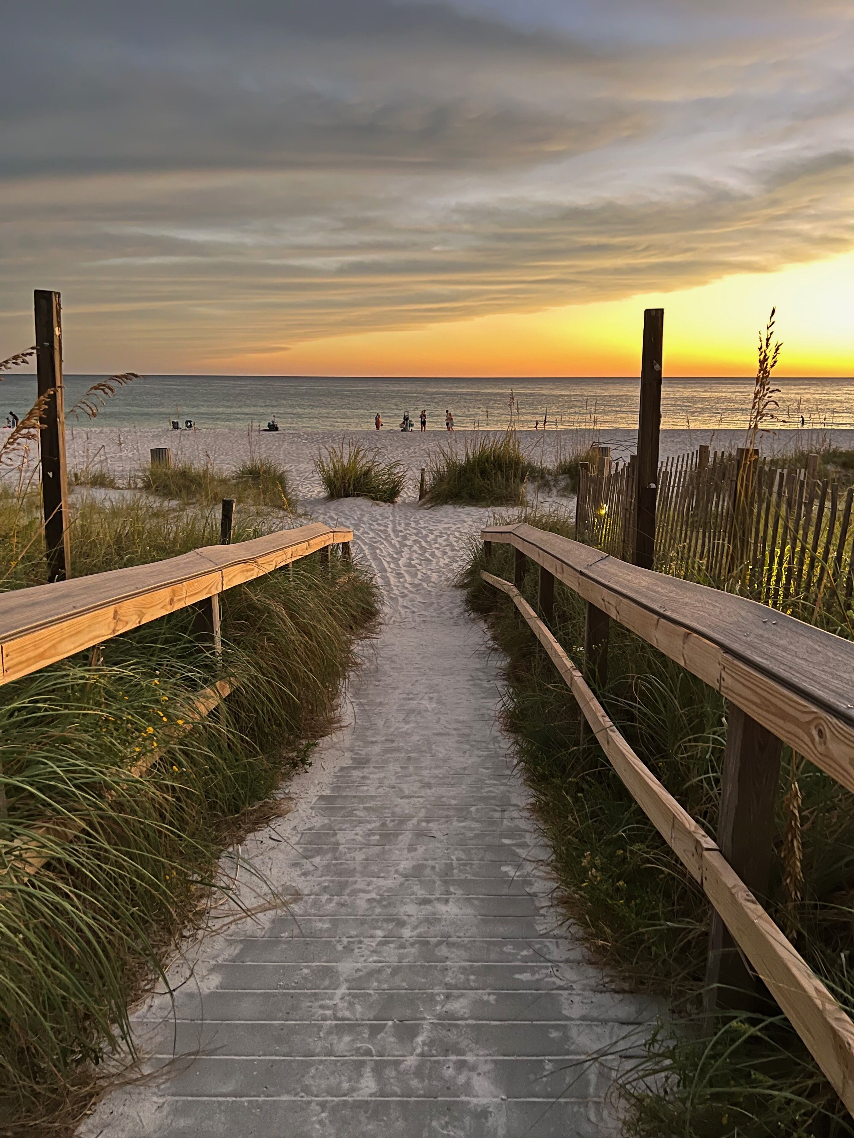 In Strandnähe, Liegestühle