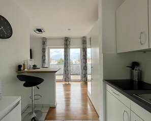 Basic Studio, 1 Double Bed, Balcony | Hypo-allergenic bedding, free WiFi - Wonderful Apartments in the centre of OS (Osnabrueck)