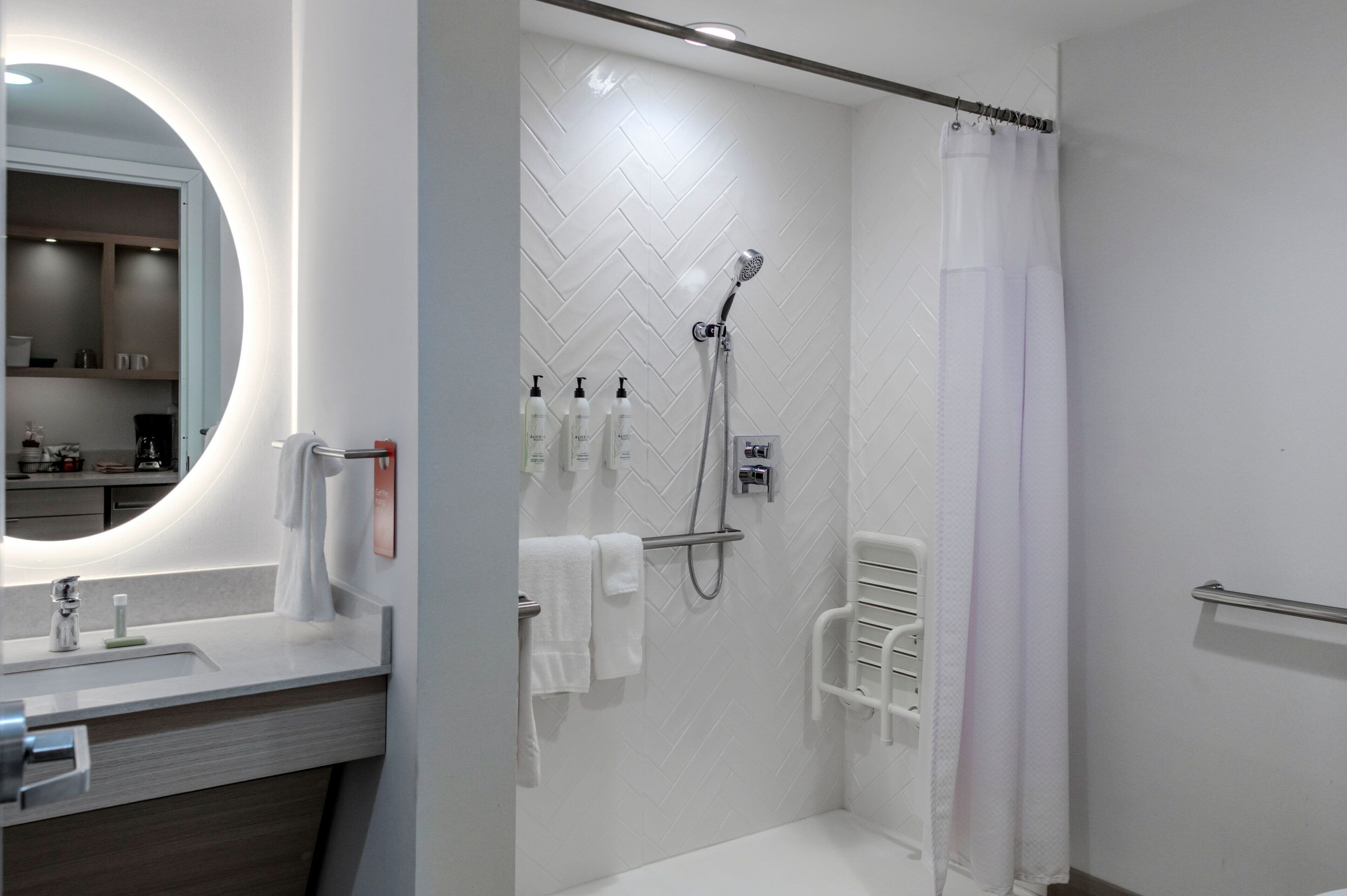 free toiletries, hair dryer, towels, soap