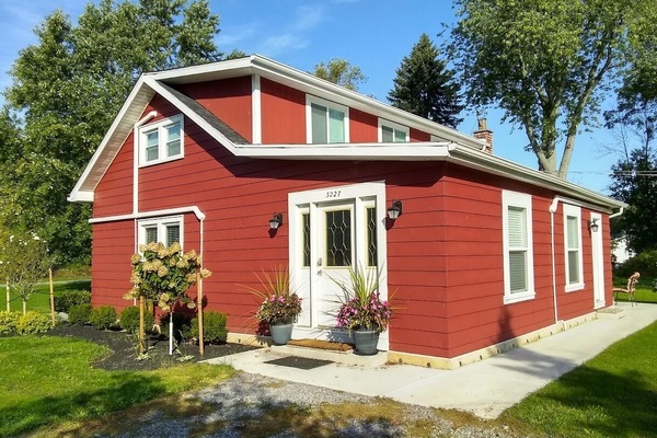 The "Red House" at Roosevelt Beach