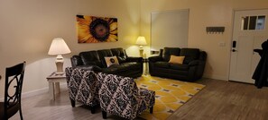 Smart TV, ping pong, computer monitors, printers