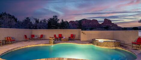 Piscina interna, piscina aquecida