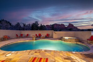 Indoor pool, a heated pool - NO clean fee, Red Rock VIEWS, Heated Pool, 5BR (Sedona)