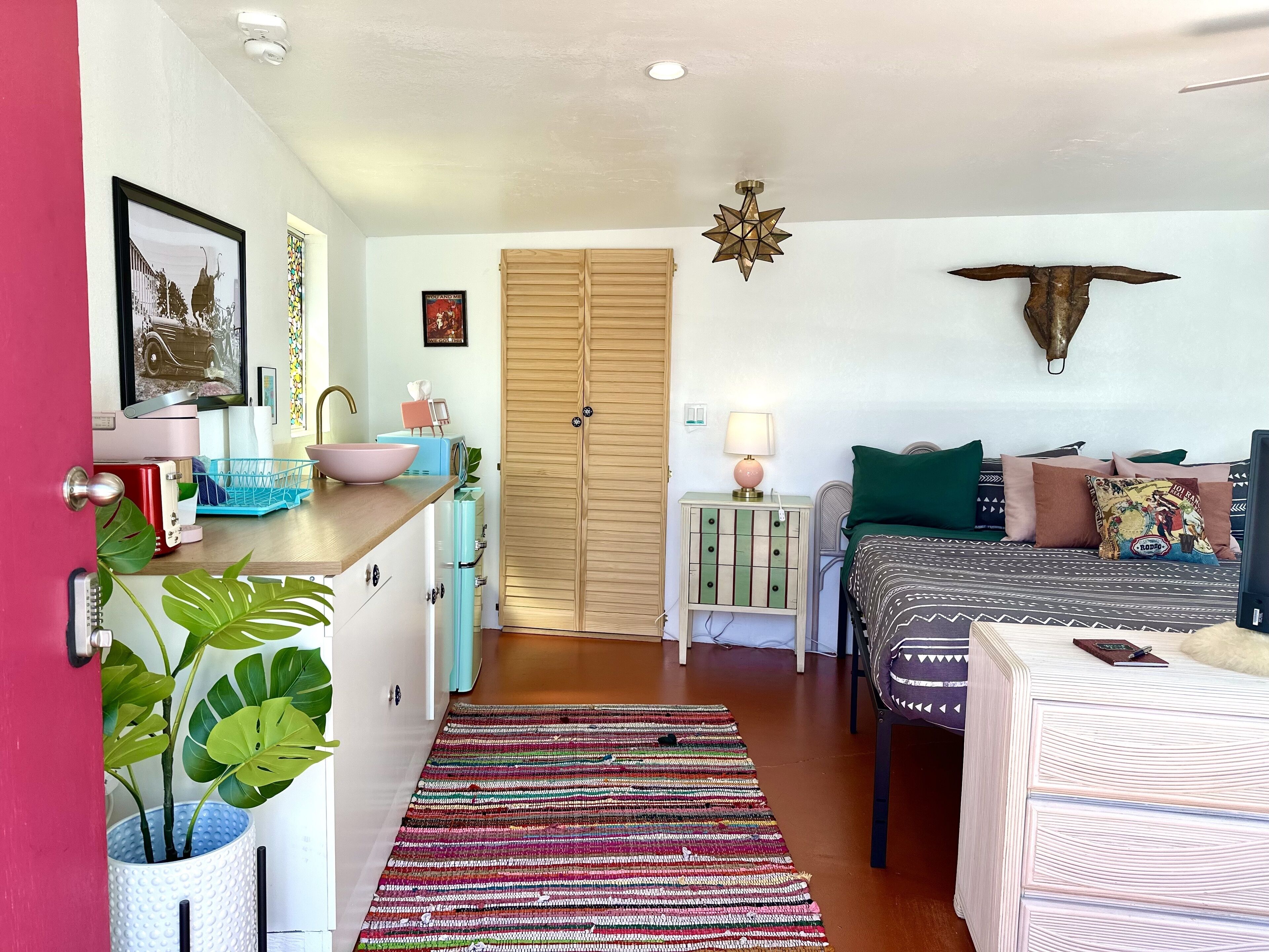 The Cowgirl Cabana. A private, gated bungalow.