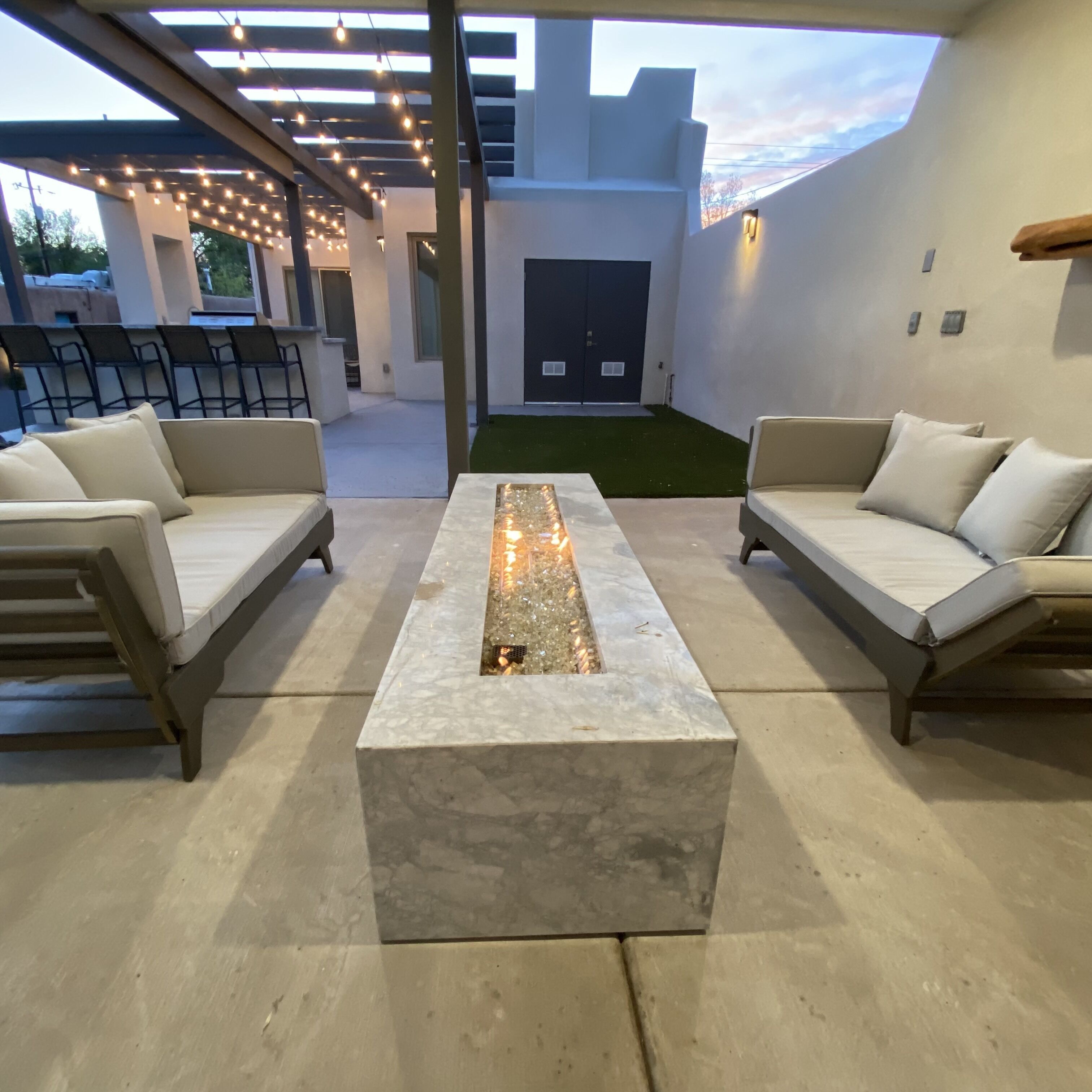 Enceinte de l’hébergement