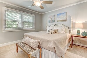 4 bedrooms, iron/ironing board, travel cot, free WiFi