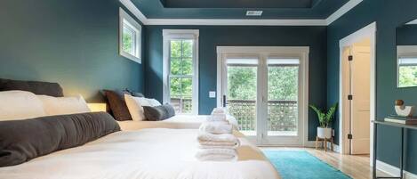 3 habitaciones, tabla de planchar con plancha y wifi gratis