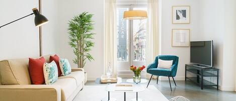 Smart-tv och böcker