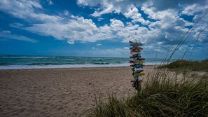 Explore the beach with easy access to various destinations.