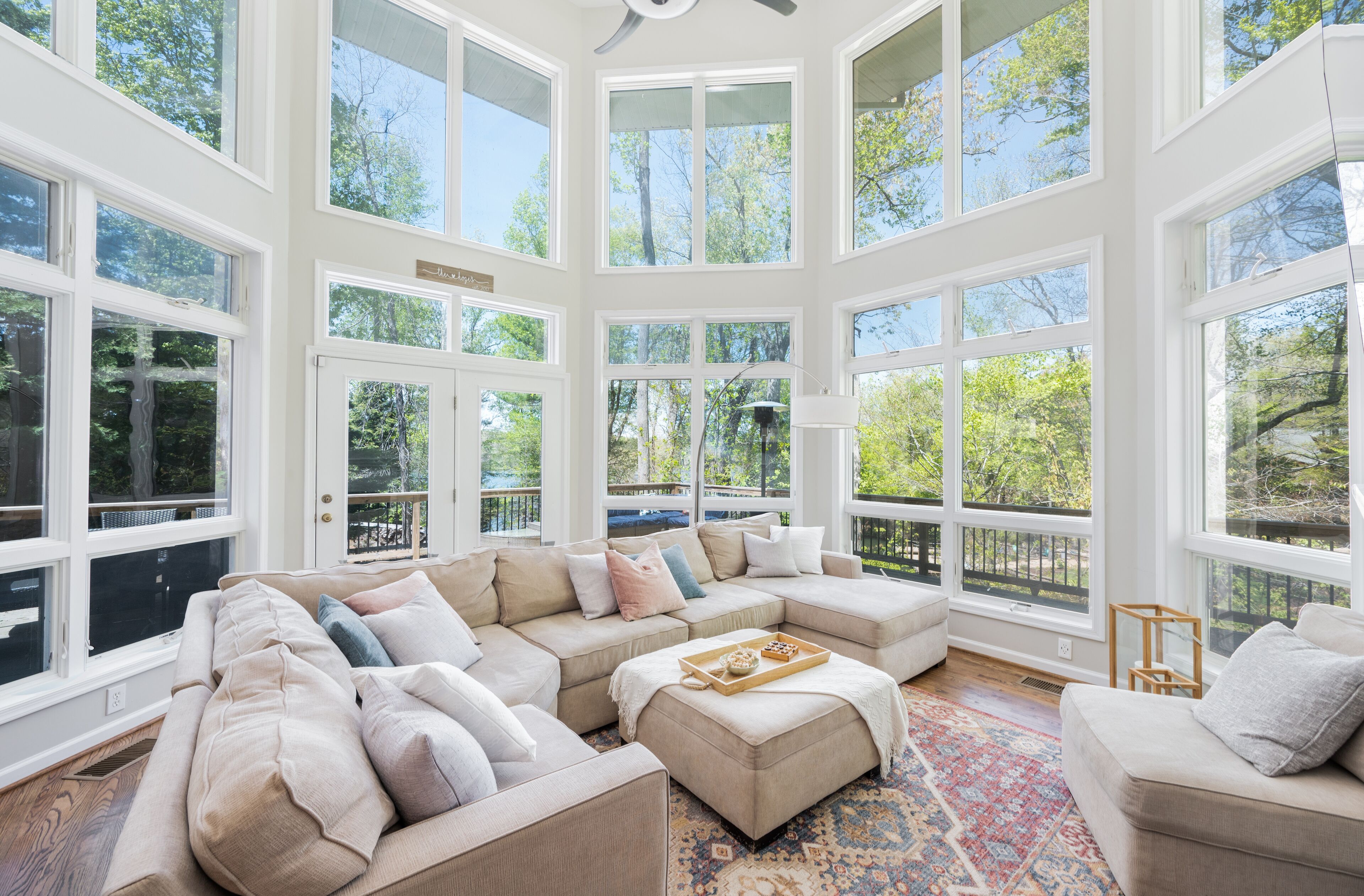 Gorgeous Waterfront Retreat with Private Dock & 6 Wooded Acres