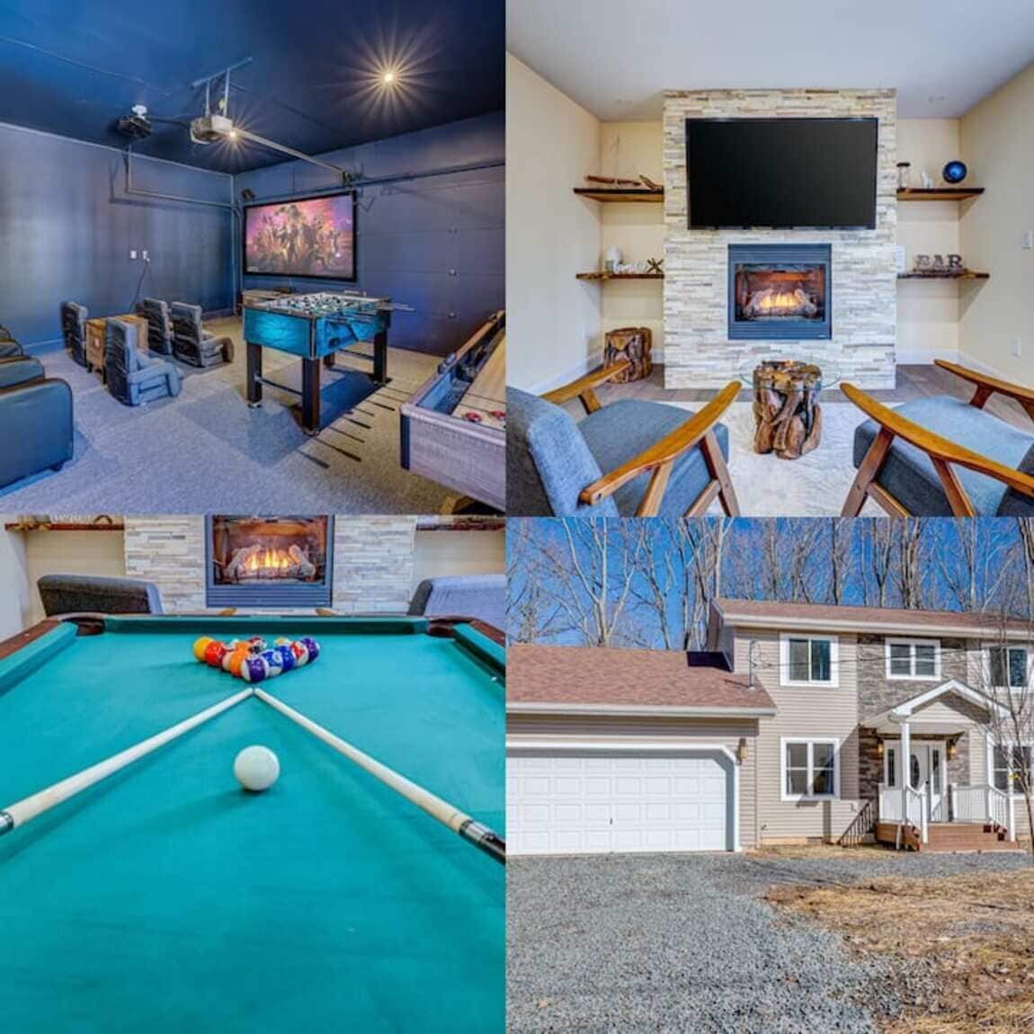 NEW*5BR*HOT TUB*THEATER*FIRE PIT*GAME ROOM*FIRE PLACE*POKER*JACUZZI
