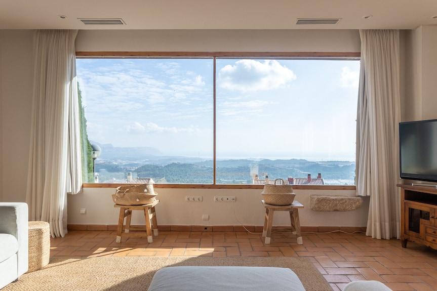 Villa Con Vistas Al Mar Y A La Montaña - Guadalest