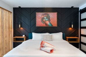 4 slaapkamers, een strijkplank/strijkijzer, wifi, beddengoed