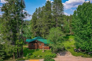 Cabin, Mountain View | Terrace/patio