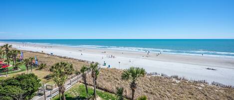 Accommodatie ligt op het strand