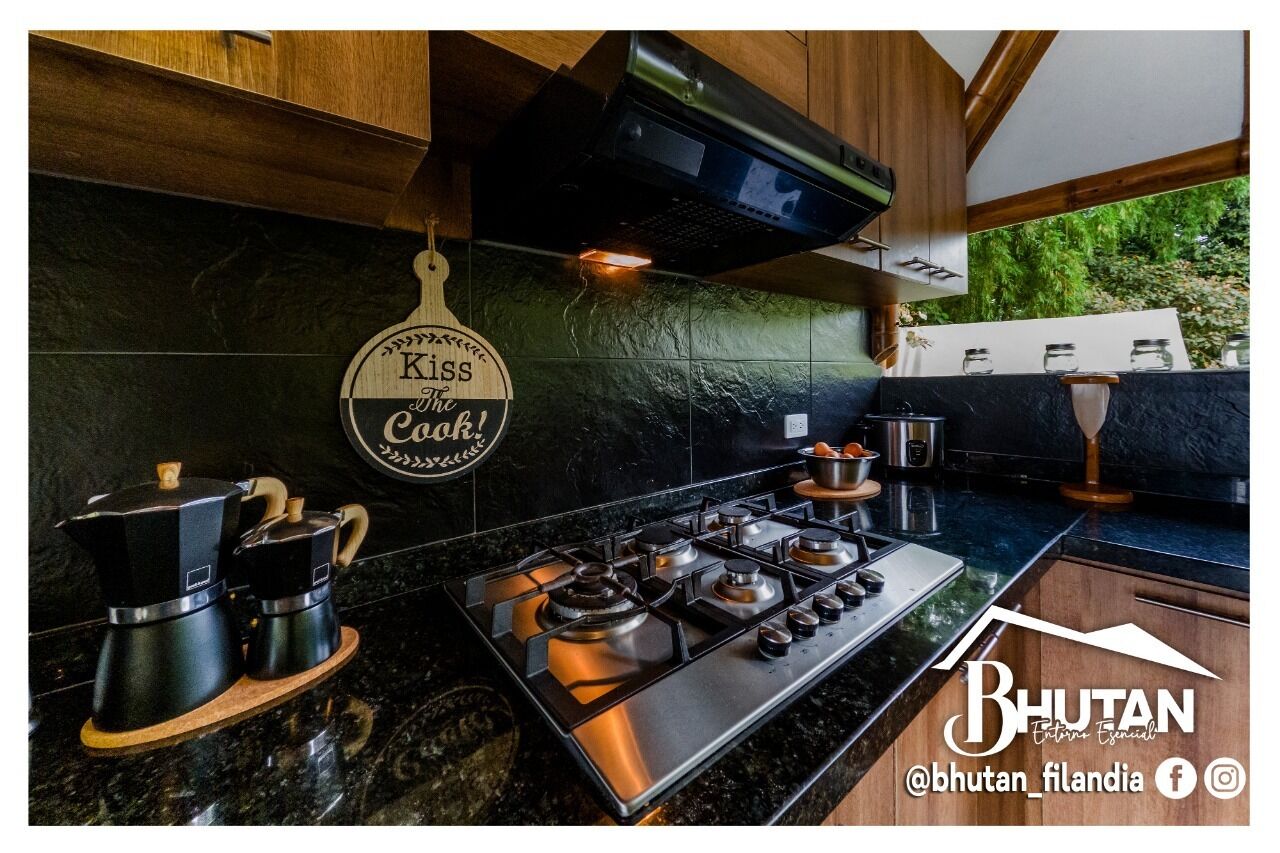 Family suite for 4 with a private bathroom, kitchen, Terrace  and living area