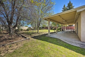 Terrace/patio - Inviting Bakersfield Home w/ Spacious Yard! (Bakersfield)