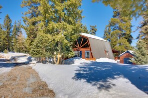 Exterior - Unique Forest Cabin with Deck: Ski, Hike, Fish! (Duck Creek Village)