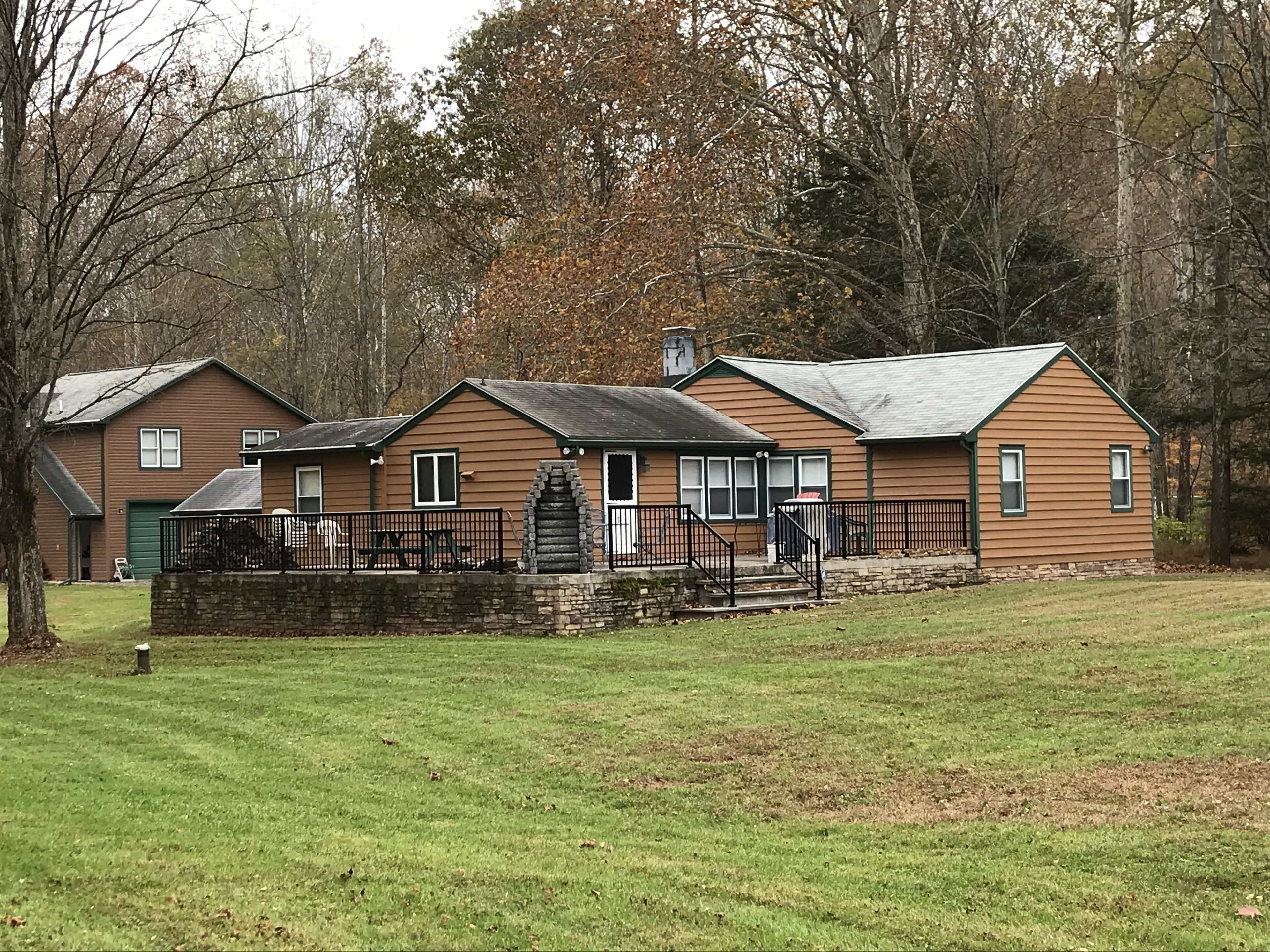 Cozy cabin nestled in the Endless Mountains region
