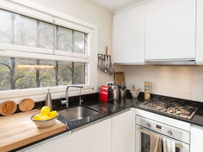Microwave, oven, dishwasher, highchair
