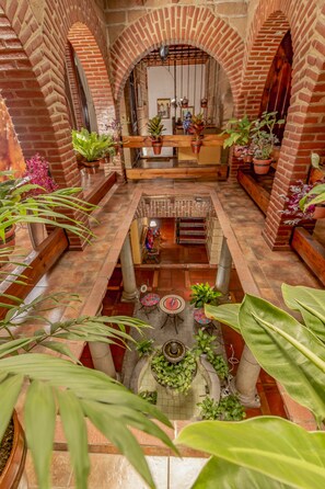 Interior entrance