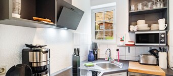 Ferienwohnung am West-Östlichen Tor mit Blick auf das Wahrzeichen und WLAN