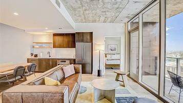 TV, ping pong, books